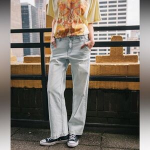 NWT Volcom 1991 Stoned Low Rise Wide Leg Jean Size 25